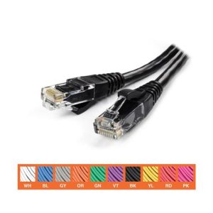 HYPERLINE - PC-LPM-UTP-RJ45-C5e-15F-BK