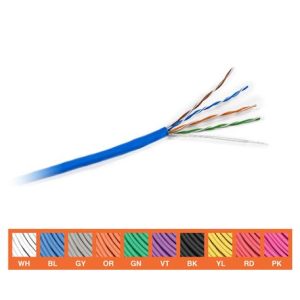 HYPERLINE - UTP4-C5E-SOLID-CMR-BL-305 CAT5 BLUE