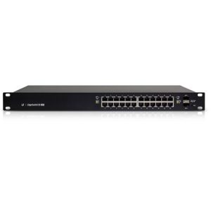 Ubiquiti - Edgeswitch 24-500W-SFP ports-26gbps-rack