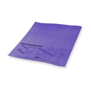 110 WIRING BLOCK LABEL SHEET, PURPLE
