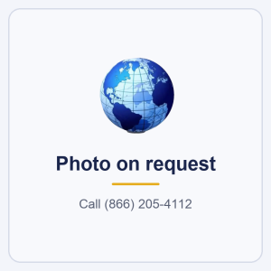 Photo on request, call (866) 205-4112